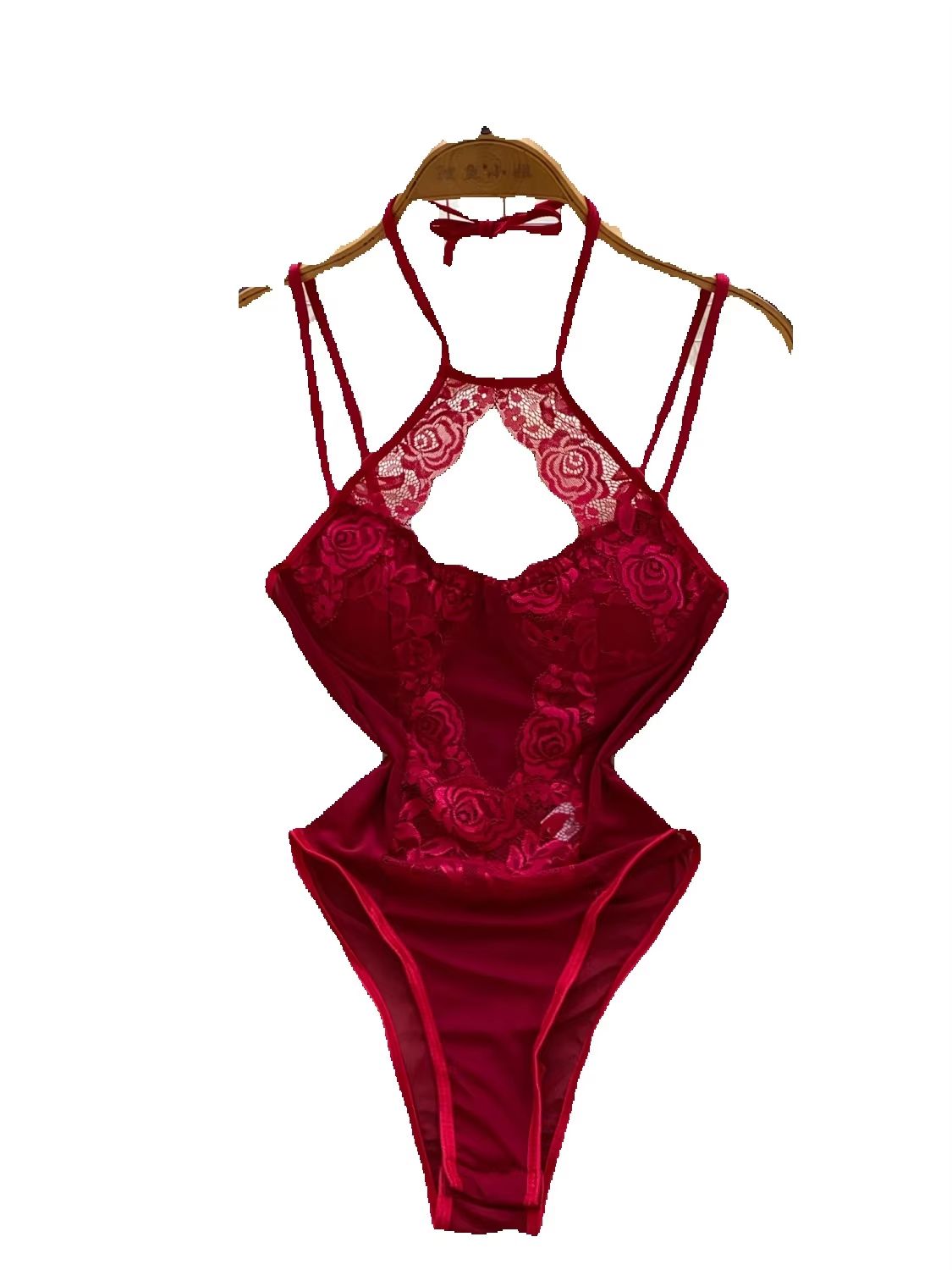 Lace Teddy Lingerie - Foamlina Pakaian Tidur Wanita Seksi Model