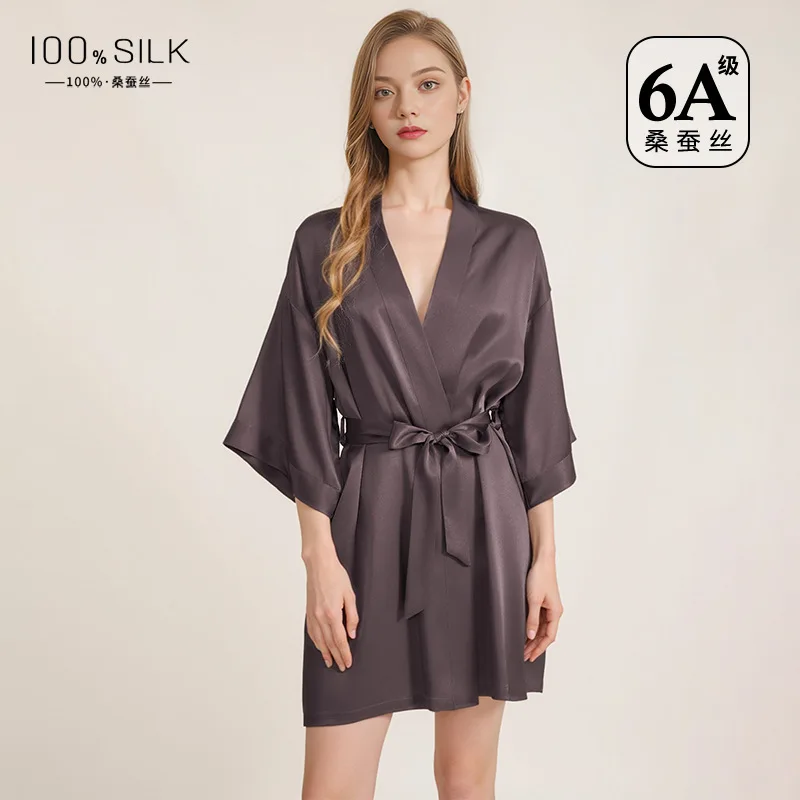 Robe Silk Women - Gaun Mandi Wanita dari Sutra Murbei