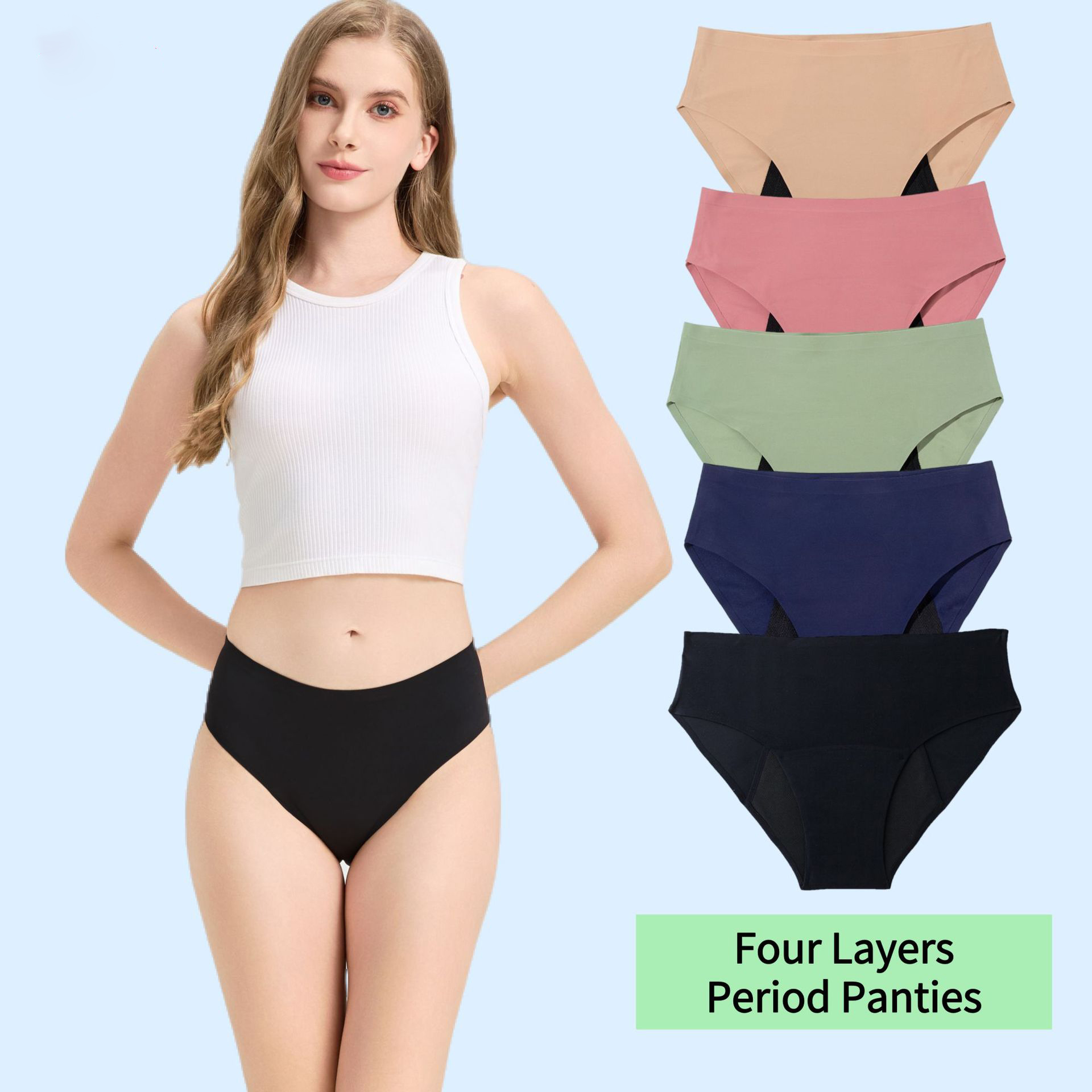 Period Panty Absorbent - Celana Dalam Wanita untuk Menstruasi Kapasitas