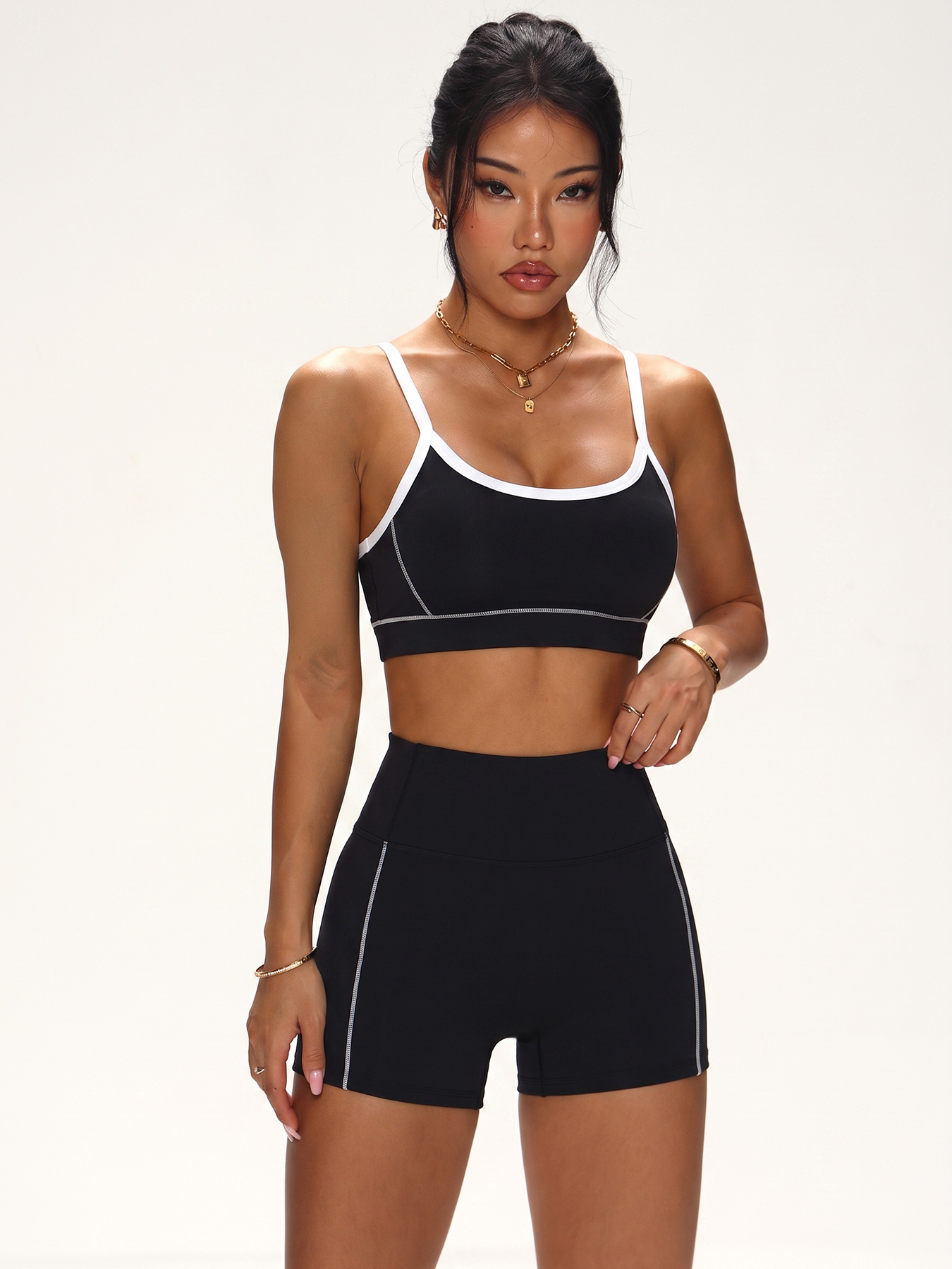 Set Olahraga Tanpa Jahitan den - Sports Bra High Impact ulasan dan harga