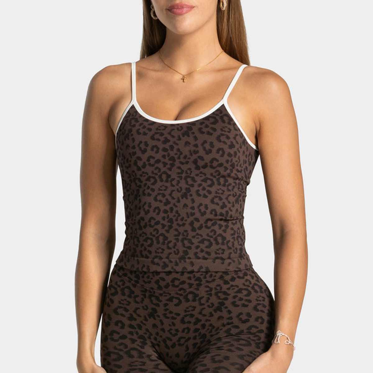 Tank Top Yoga Motif Macan Tutu - Sports Bra High Impact ulasan dan harga
