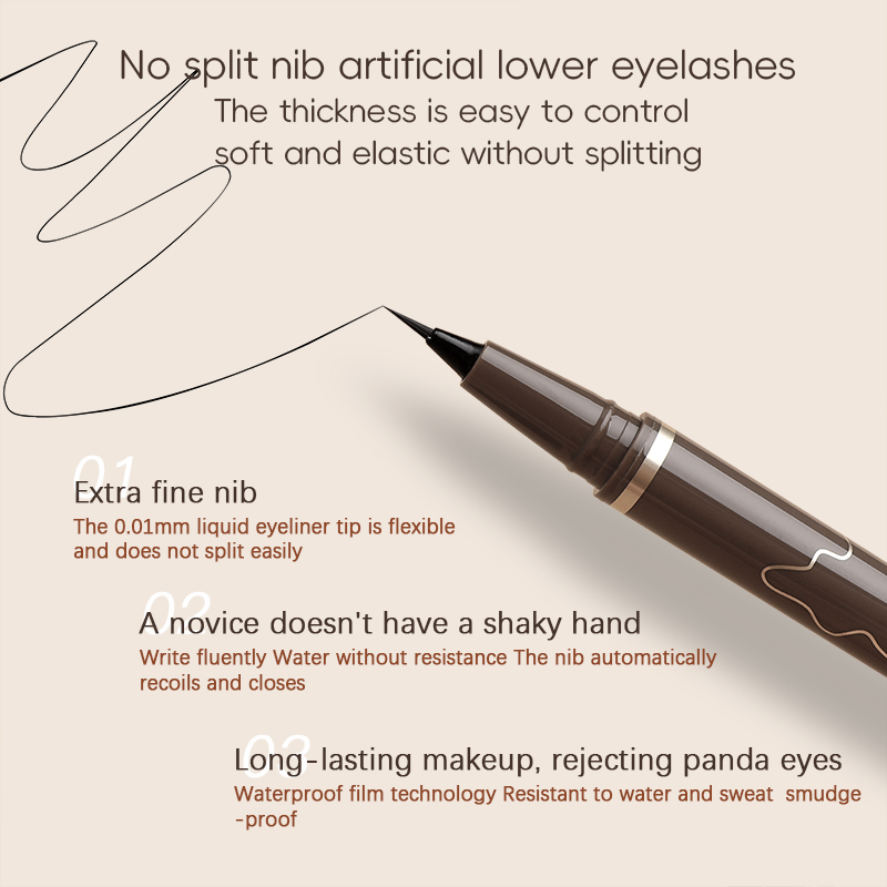 Pena Eyeliner tahan air cocok  - Strapless Bra Backless ulasan dan harga