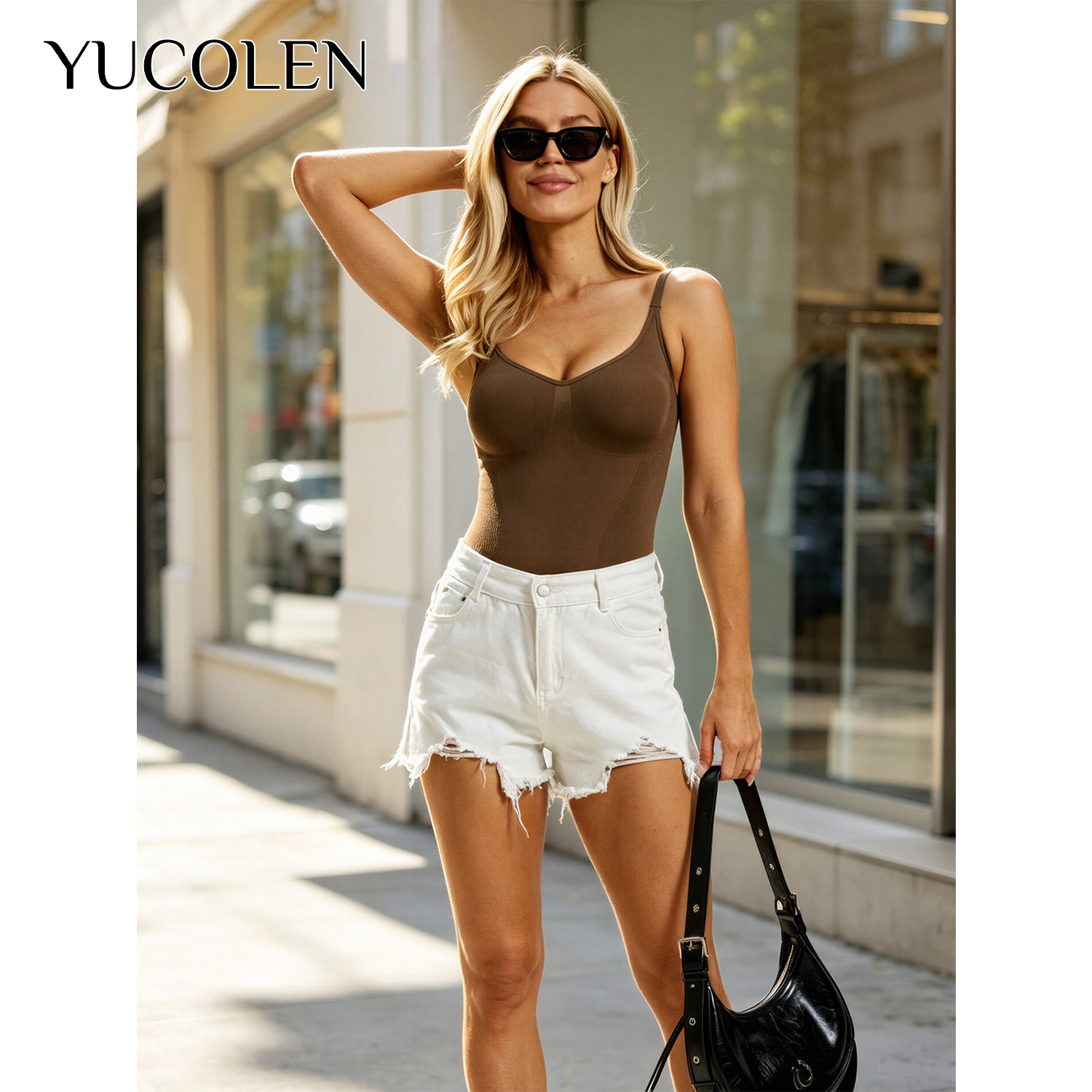 YUCOLEN Bodysuit Wanita Model  - Shapewear Bodysuit Firm ulasan dan harga