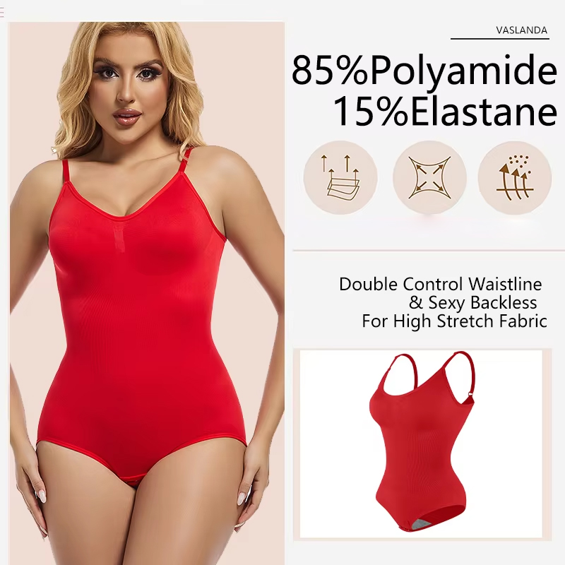 Bodysuit Wanita Model Spaghett - Shapewear Bodysuit Firm ulasan dan harga