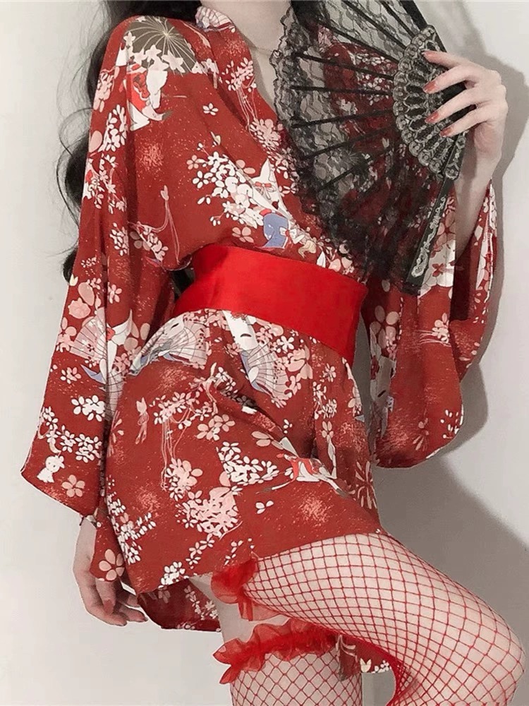 Pakaian tidur seksi Kimono Jep - Robe Silk Women ulasan dan harga