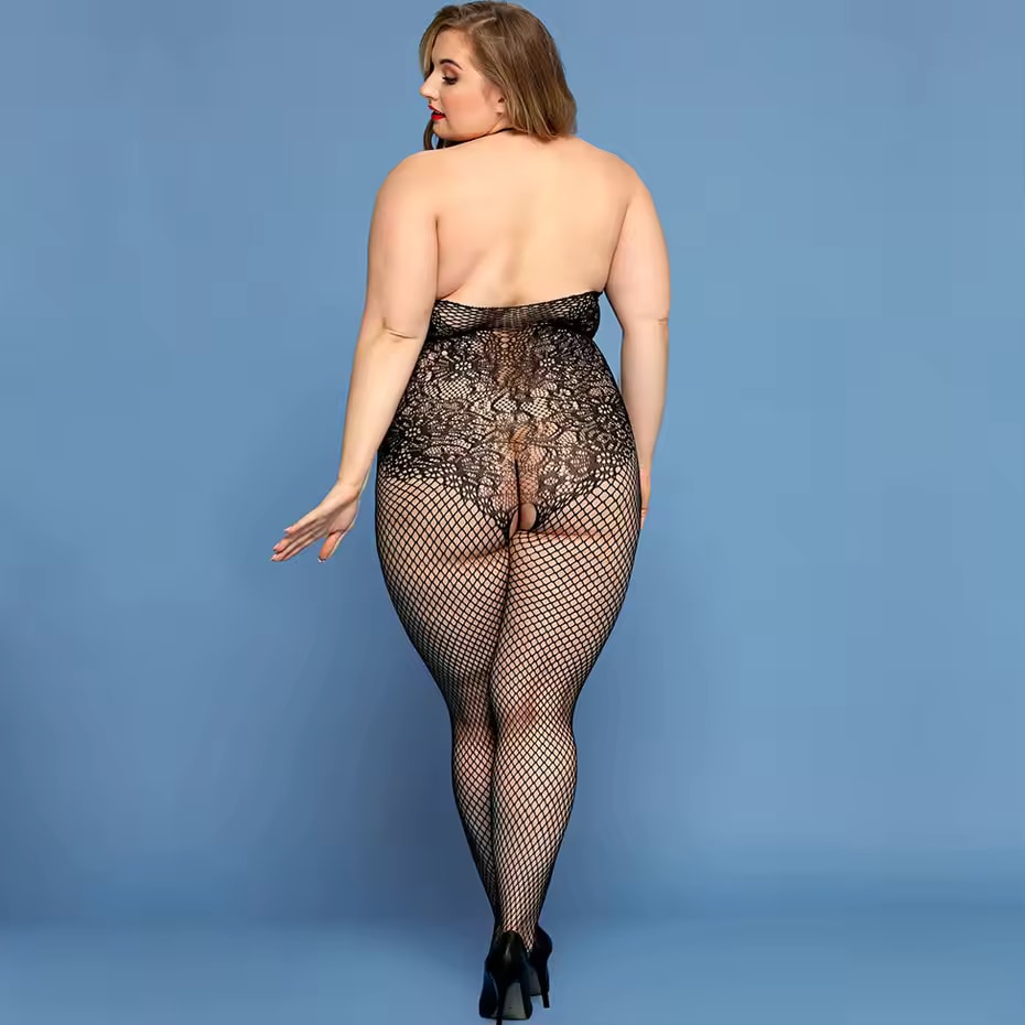 Lingerie Seksi Tanpa Tali Ukur - Bodystocking Fishnet ulasan dan harga