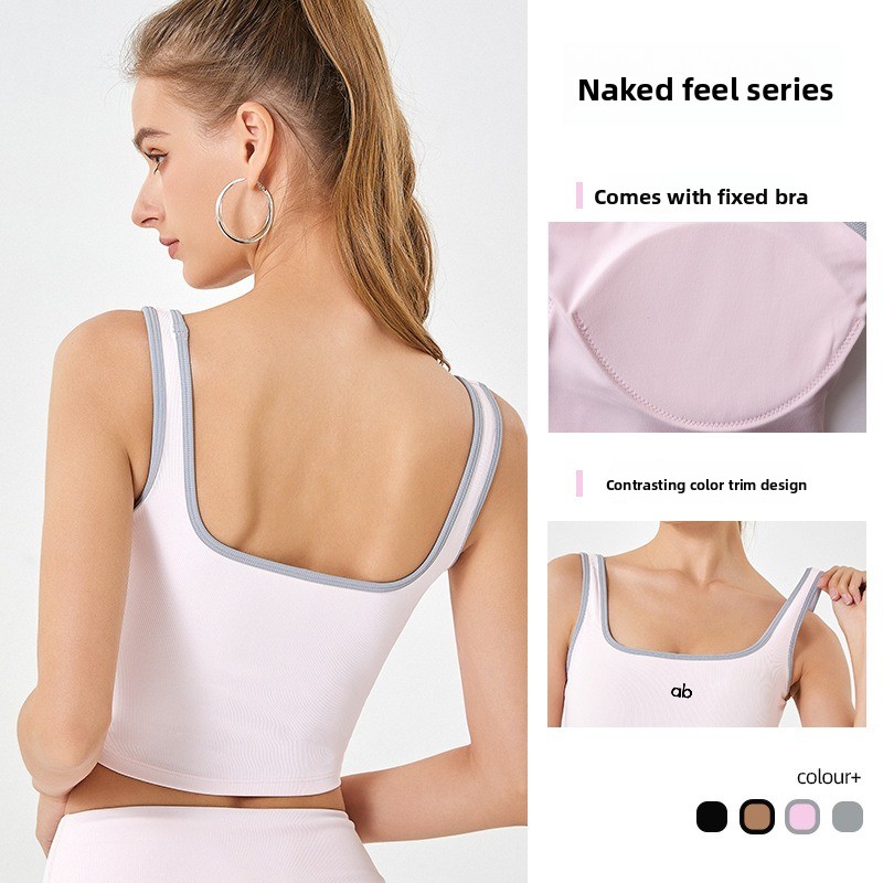 Tank Top Yoga Wanita Musim Pan - Sports Bra High Impact ulasan dan harga