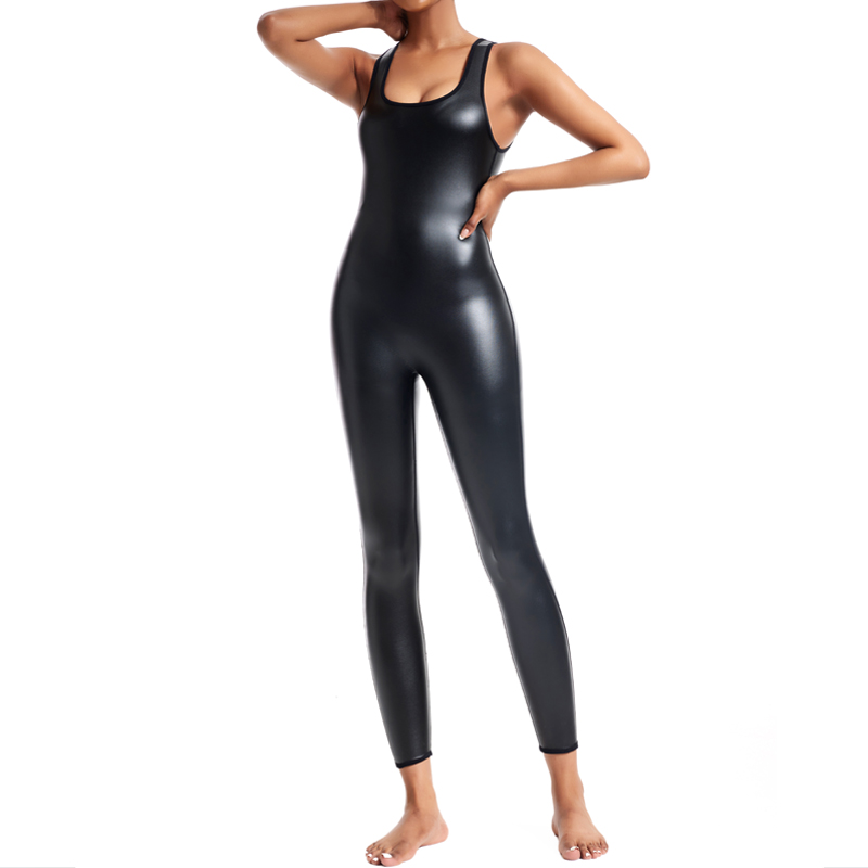 Jumpsuit Kulit Wanita Model Bo - Shapewear Bodysuit Firm ulasan dan harga