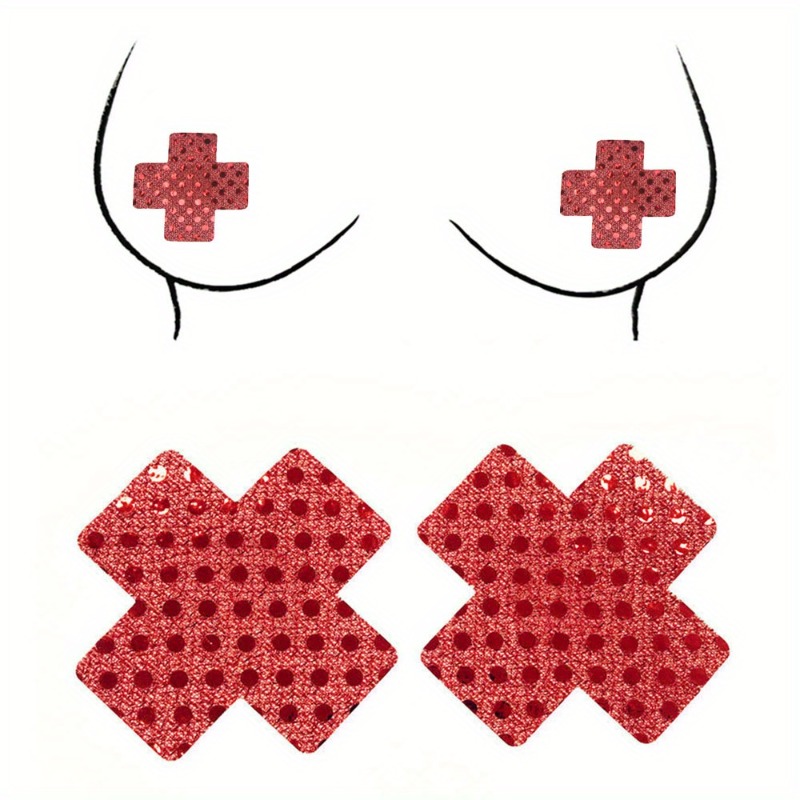 Penutup Puting Desain Palang M - Nipple Cover Pasties ulasan dan harga